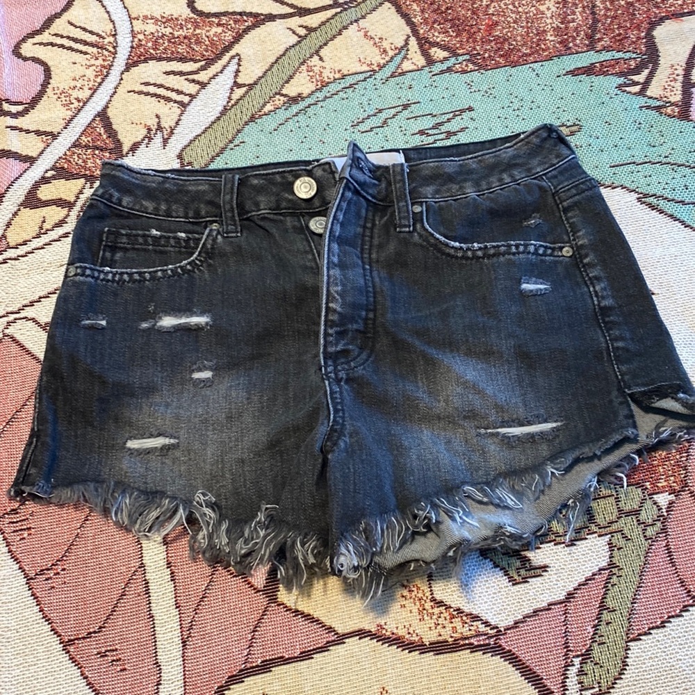 vintage high rise shorts